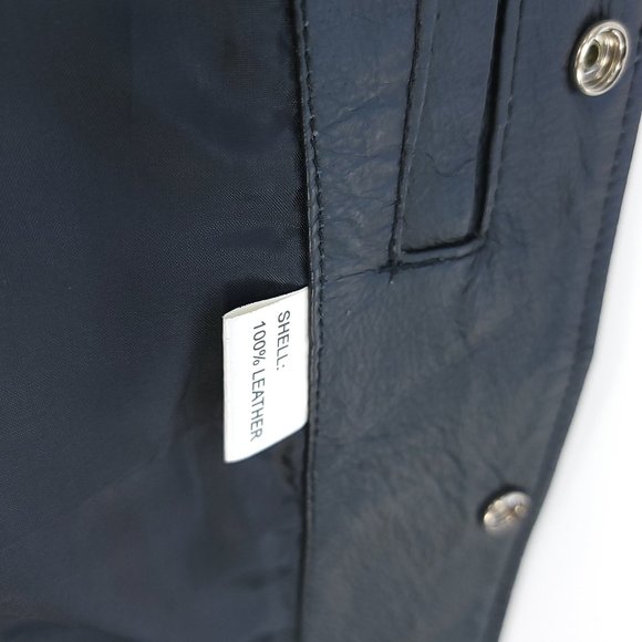 Bikers Dream Apparel Leather Vest Buffalo Nickel Snaps Pins Patches Men's 4XL - Picture 13 of 16